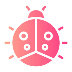 ladybug gradient icon