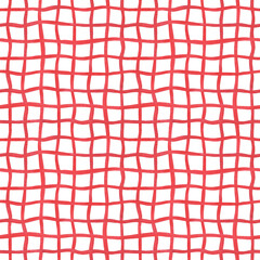 New Year set 2022 _ pattern _ red grid M