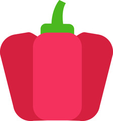 food icons capsicum and food