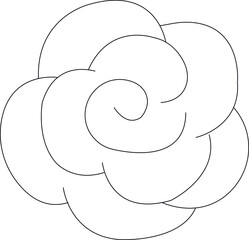 flowers icons rose and nature