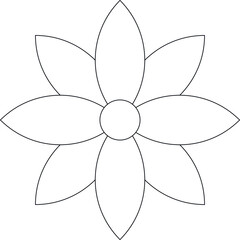 easter icons flower and petals