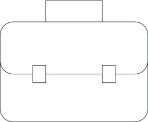 digital advertising icons briefcase  and work