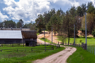 Krajobraz wiejski Podlasia, Polska