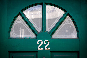 house door number 22
