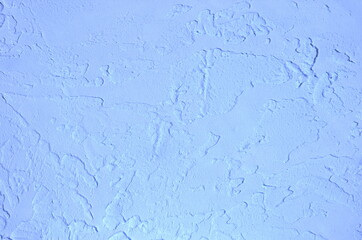 Fototapeta premium blue wall background. finishing volumetric plaster. for background