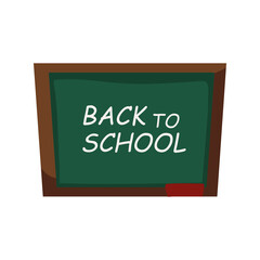 Obraz premium chalkboard back to school