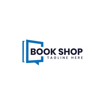 Book company logo design concept royalty free vector stock | education book shop logo