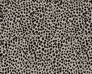 Full seamless leopard cheetah animal skin pattern. Brown design for textile fabric printing. Suitable for fashion use.