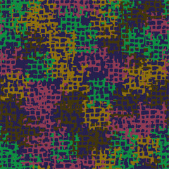 Full seamless summer distressed military camouflage skin pattern vector for decor and textile. Boys and girls textile fabric printing and wallpaper.