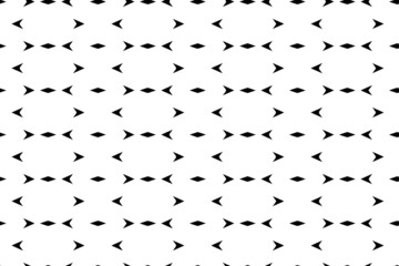 Full seamless black and white geometric texture pattern for decor and textile fabric printing. Abstract multipurpose model design for fashion and home design.