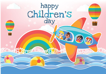 children's day vector kids and toys kid stuffs wallpaper 