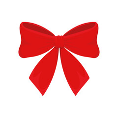 bow decoration flat icon