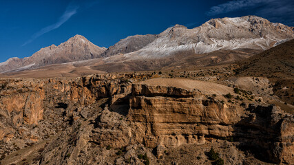 The Kazikliali Canyon, Emli valley, Turkey. Amazing mountain landscape. The Anti Taurus Mountains,...