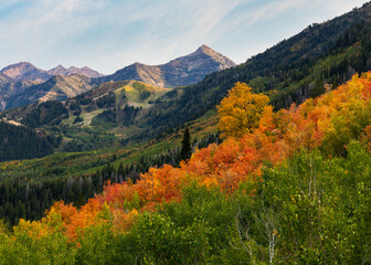 autumn in the mountains