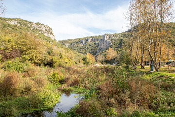 The Ballikayalar Canyon in Gebze, Kocaeli