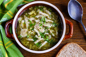 Flaki - tradycyjna polska mięsna zupa © Monika