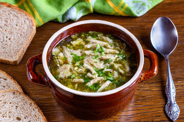 Flaki - tradycyjna polska mięsna zupa © Monika