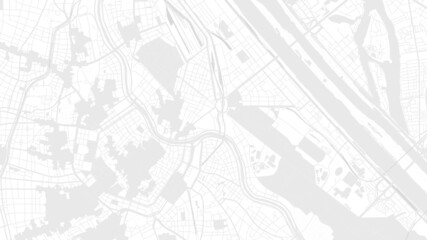 Fototapeta na wymiar digital vector map city of Vienna. You can scale it to any size.