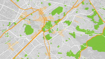 digital vector map city of Athens. You can scale it to any size.