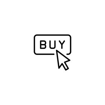 Buy icon, Buy sign vector illustration