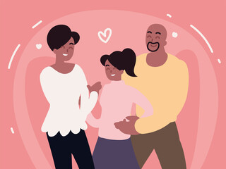 afro american family