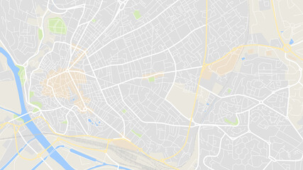 digital vector map city of Baziers. You can scale it to any size.