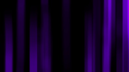 Glowing lines with 3d render gradient and vertical position. Minimalist space with simple straightforward design and abstract futuristic interior. Energy defocusing electric beams.