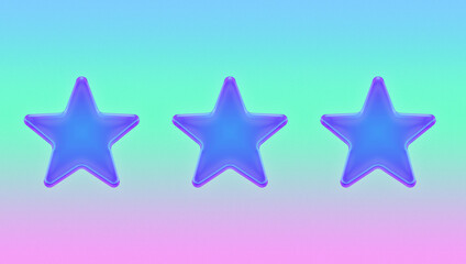 Glowing and gradient stars, gradient grain background. Cyber tecno aesthetic for background, banner and post.