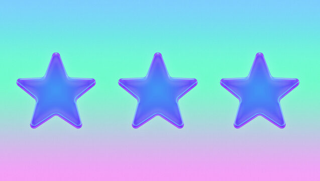 Glowing and gradient stars, gradient grain background. Cyber tecno aesthetic for background, banner and post.