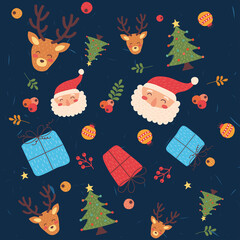 christmas decoration pattern