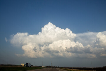 Fototapeta na wymiar Cumulonimbus Clouds