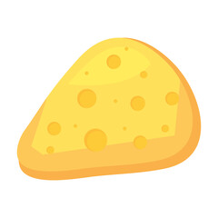 delicious piece of cheese