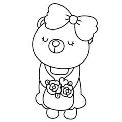 Valentines bear