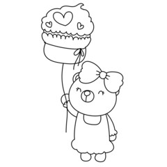Valentines bear