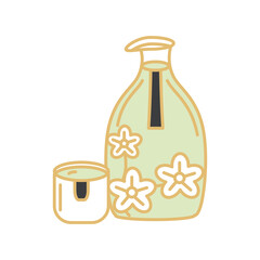 oriental drink bottle