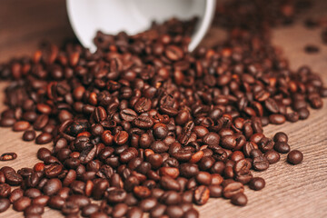 natural coffee gourmet latte pictures wooden table