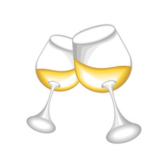 toast champagne glasses
