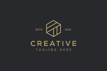 Creative Monoline Style Luxury Logo