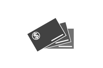 atm card vector with dollar symbol, payment icon illustration, transfer, transaction, etc