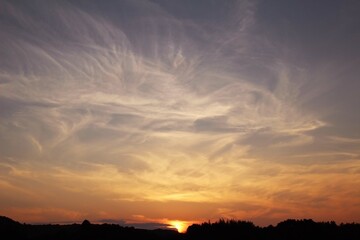 Japanese sunset (magic hour)