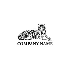 Tiger illustration Logo For Company