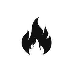 Fire flame icons symbol vector elements for infographic web