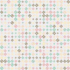 Abstract Geometric Pattern generative computational art illustration