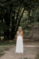 bride in the forest