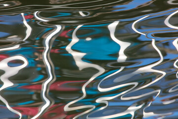 Smooth water as an abstract background.