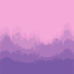 Obraz premium Starry Night. Surreal. Background. Design element for the design of books, notebooks, postcards, interior items