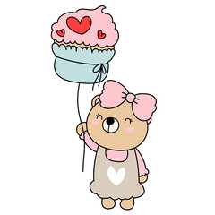 Valentines bear