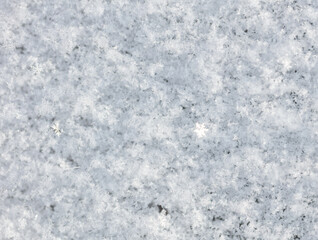 Close up of snowflakes as background.