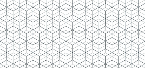 Abstract geometric pattern with lines, rhombuses A seamless vector background.