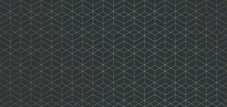 Abstract geometric pattern with lines, rhombuses A seamless vector background.
